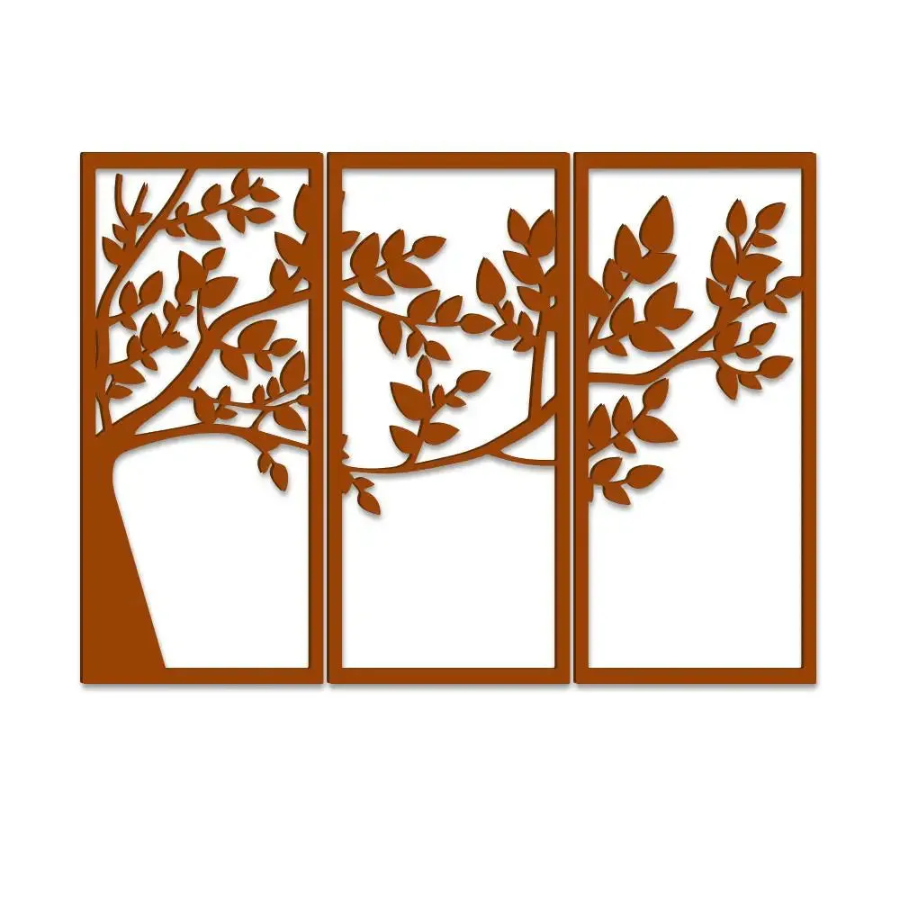 Beautiful Tree Design Wooden Wall Hanging Medium(18 inch X 26 inch)