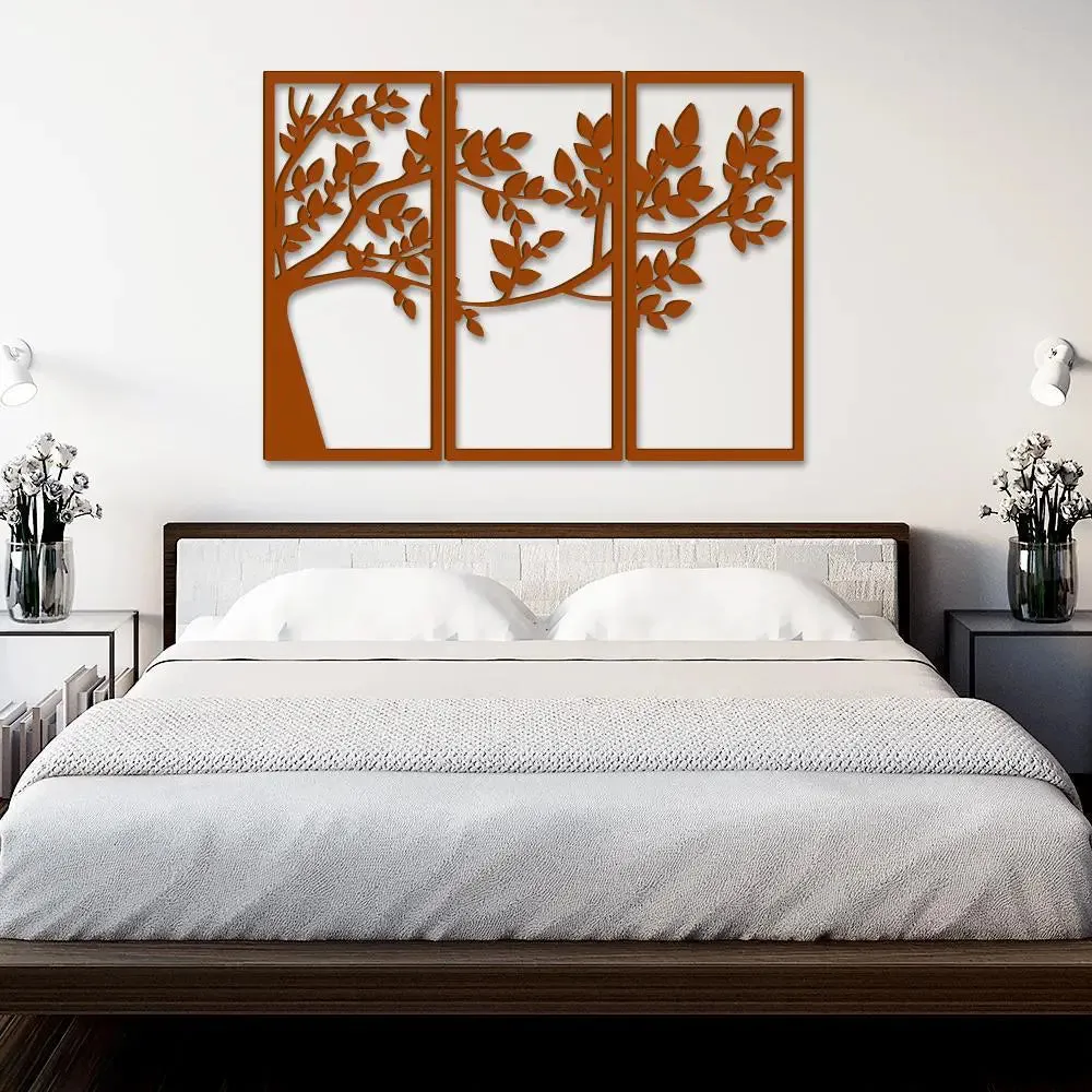Beautiful Tree Design Wooden Wall Hanging Medium(18 inch X 26 inch)