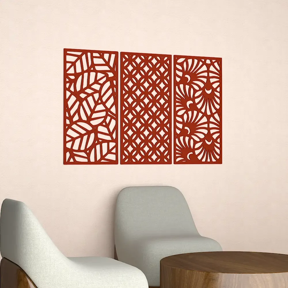 Beautiful Tree with leaf Design Wooden Wall Hanging Medium(18 inch X 26 inch)