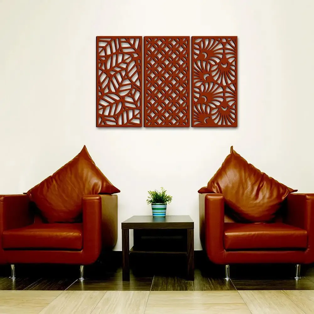 Beautiful Tree with leaf Design Wooden Wall Hanging Medium(18 inch X 26 inch)