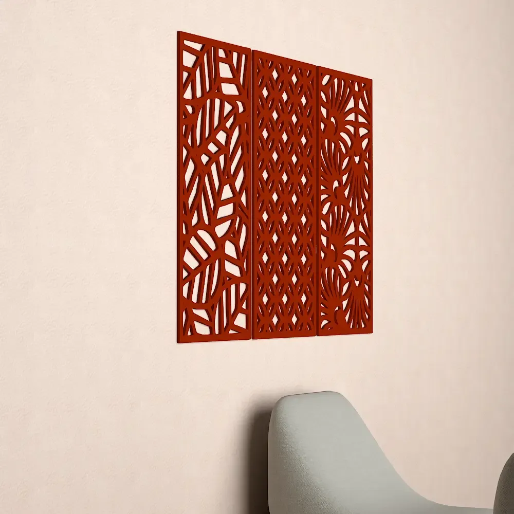 Beautiful Tree with leaf Design Wooden Wall Hanging Medium(18 inch X 26 inch)