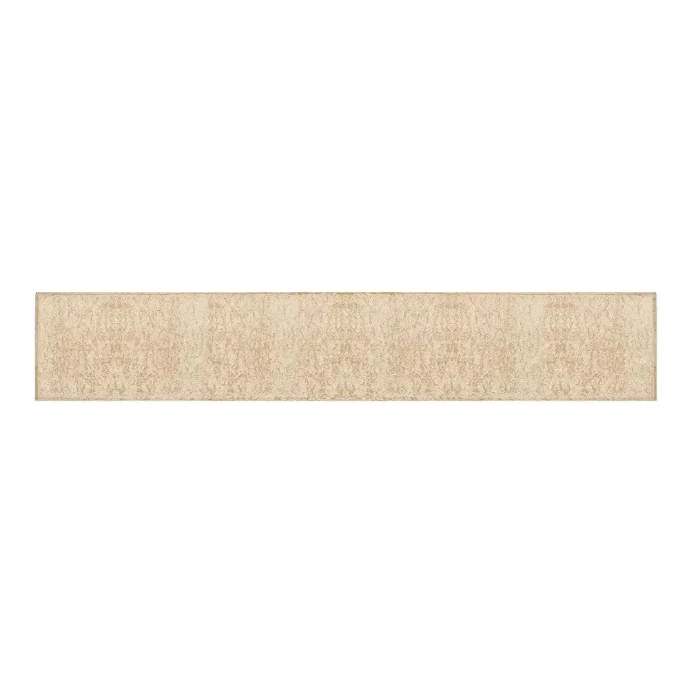 Beige Designed Velvet Table Runner