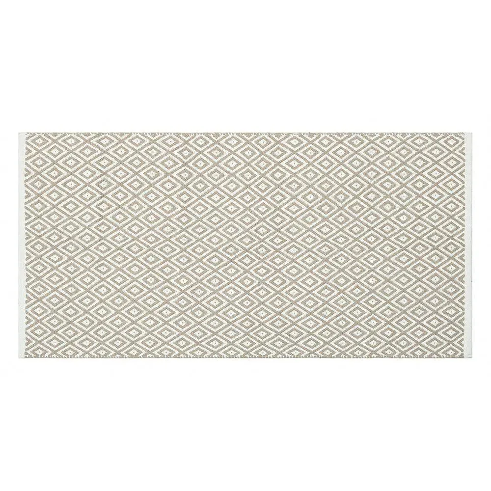 Beige Designer Handwoven Area Rug (70 x 140) cm