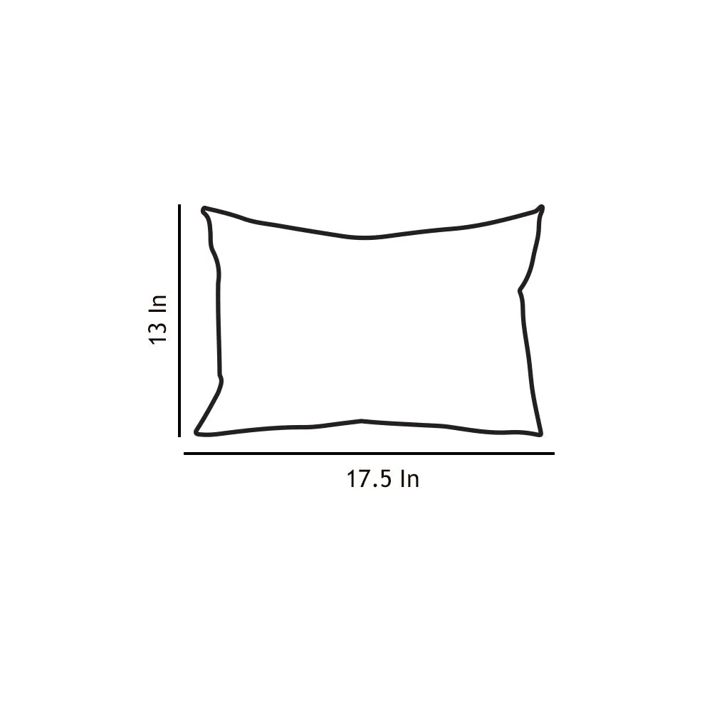 Beige Fancy Fiber Cushion Cover