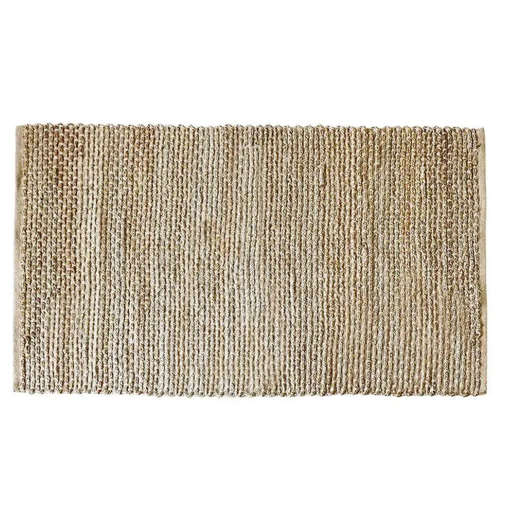 Beige Jute Braided Area Rug (5 x 8) ft