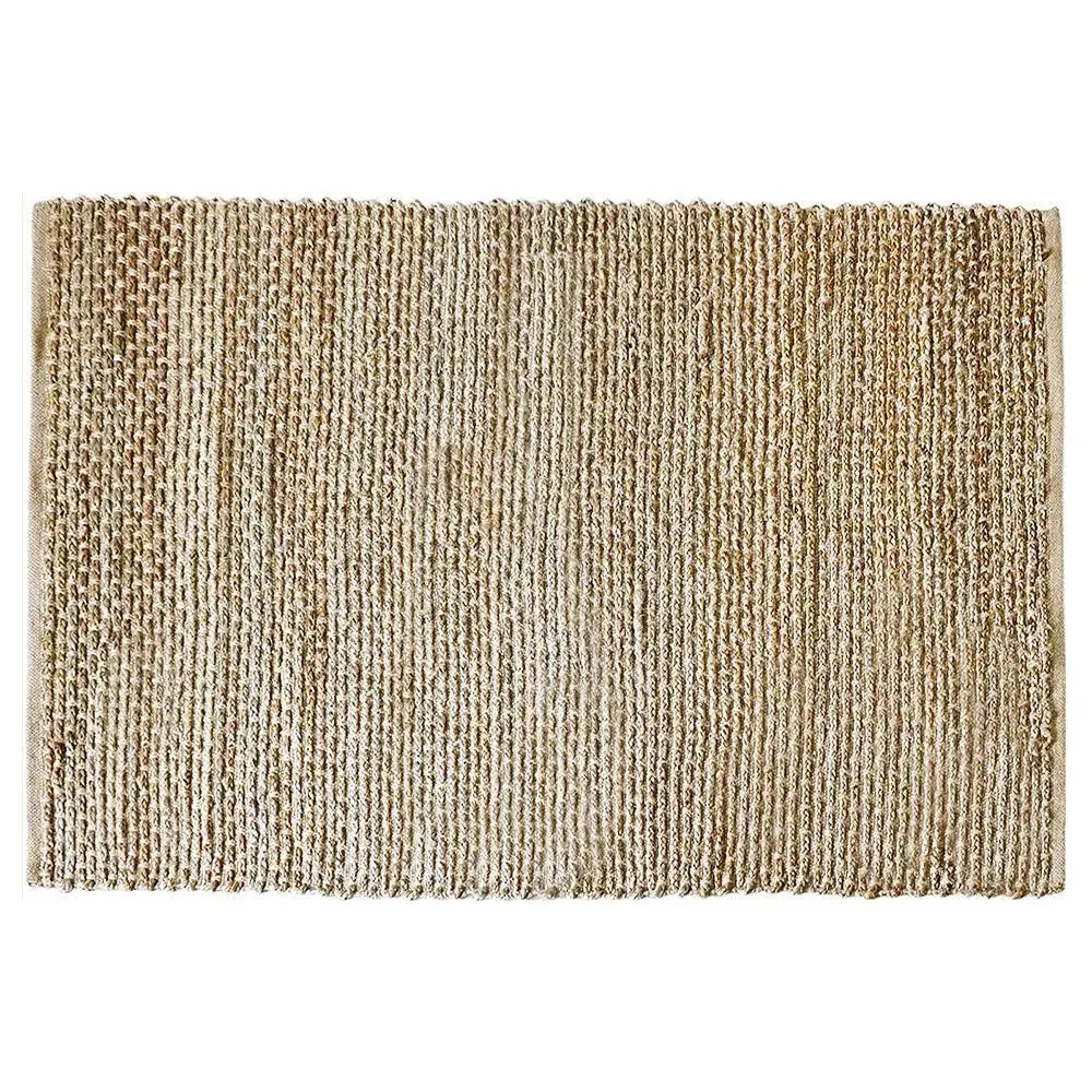 Beige Jute Braided Area Rug (9 x 12) ft