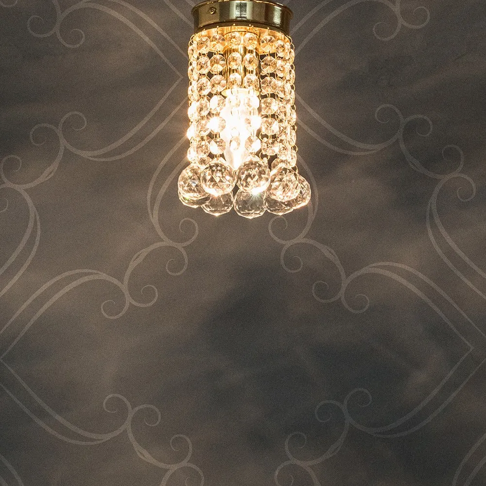 Bejewelled Fine Crystal Flush Mount Light/Ceiling Light