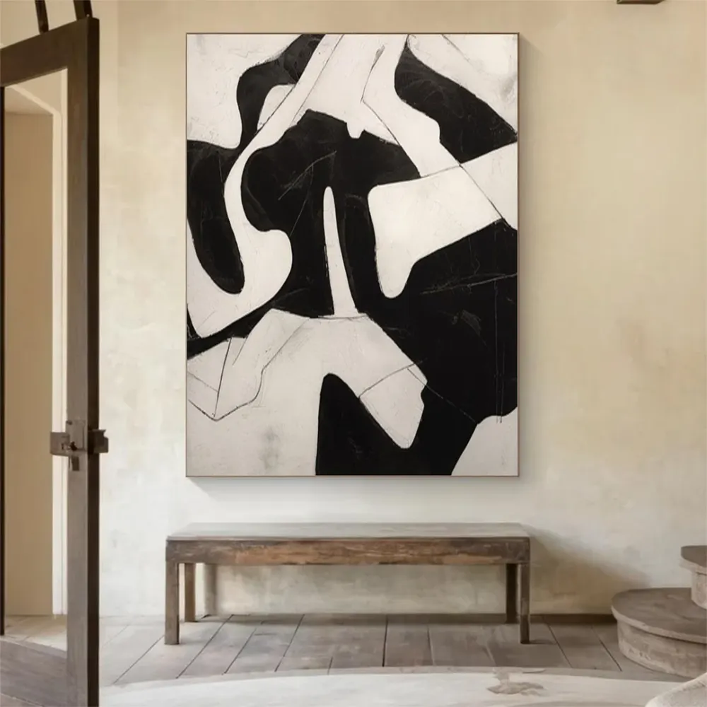 WallMantra Beneath the Surface Handmade Painting With Frame