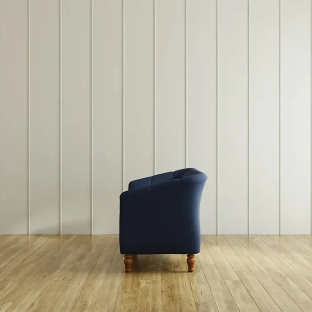 WallMantra Bianca 3 Seater Sofa in Navy Blue