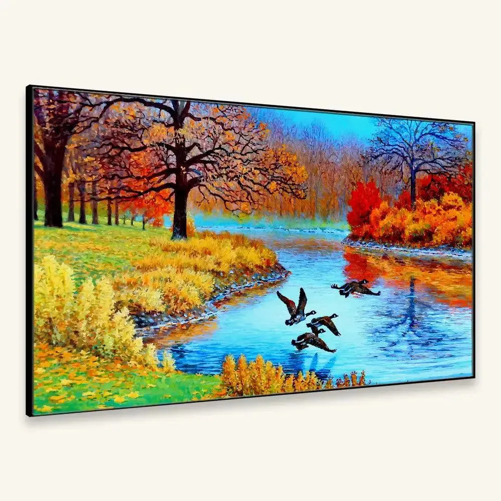 Big Nature Scenery Wall Painting Canvas Print Wall Hanging