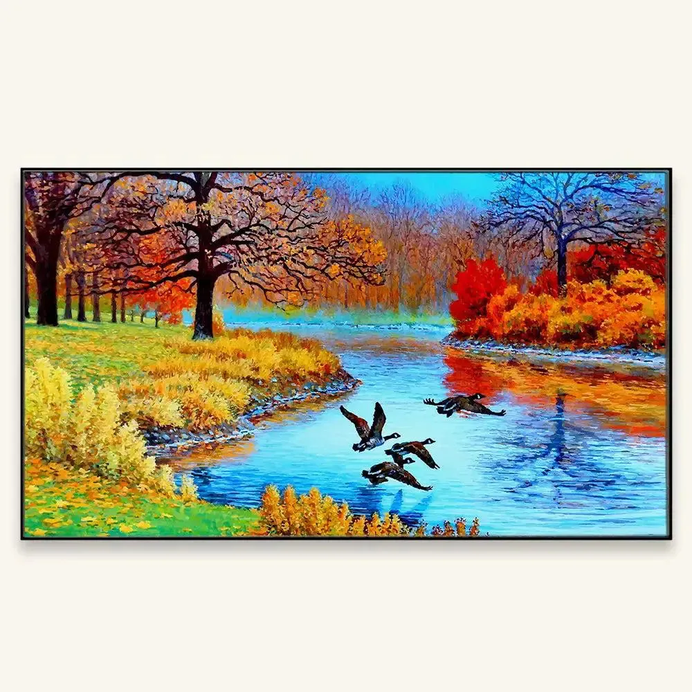 Big Nature Scenery Wall Painting Canvas Print Wall Hanging