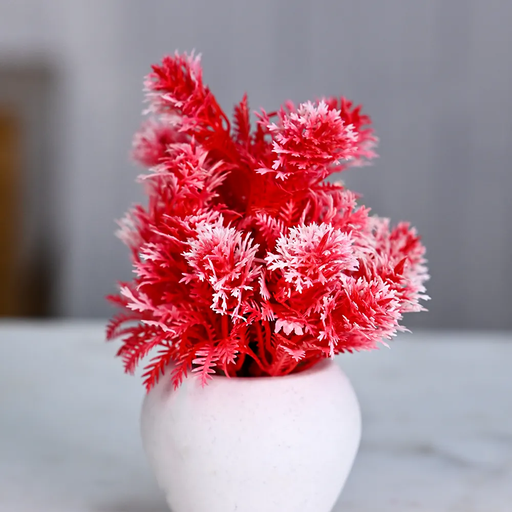 Big Pink Dahlia Artificial Flower Bunch Single Piece