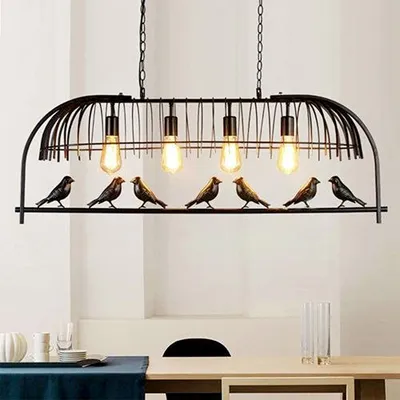 Bird Cage Designer Modern Hanging Light
