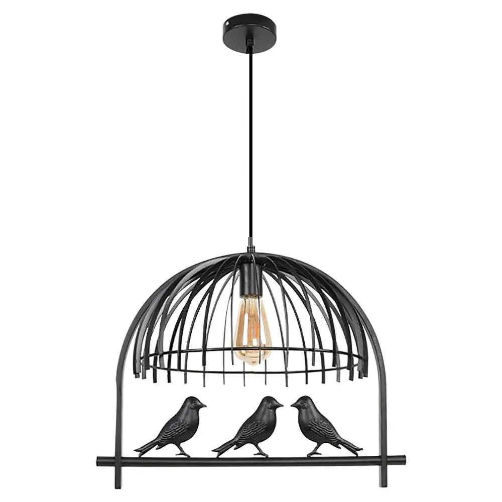 Bird Cage Motif Pretty Pendant Light (Bulb not included) Single Piece