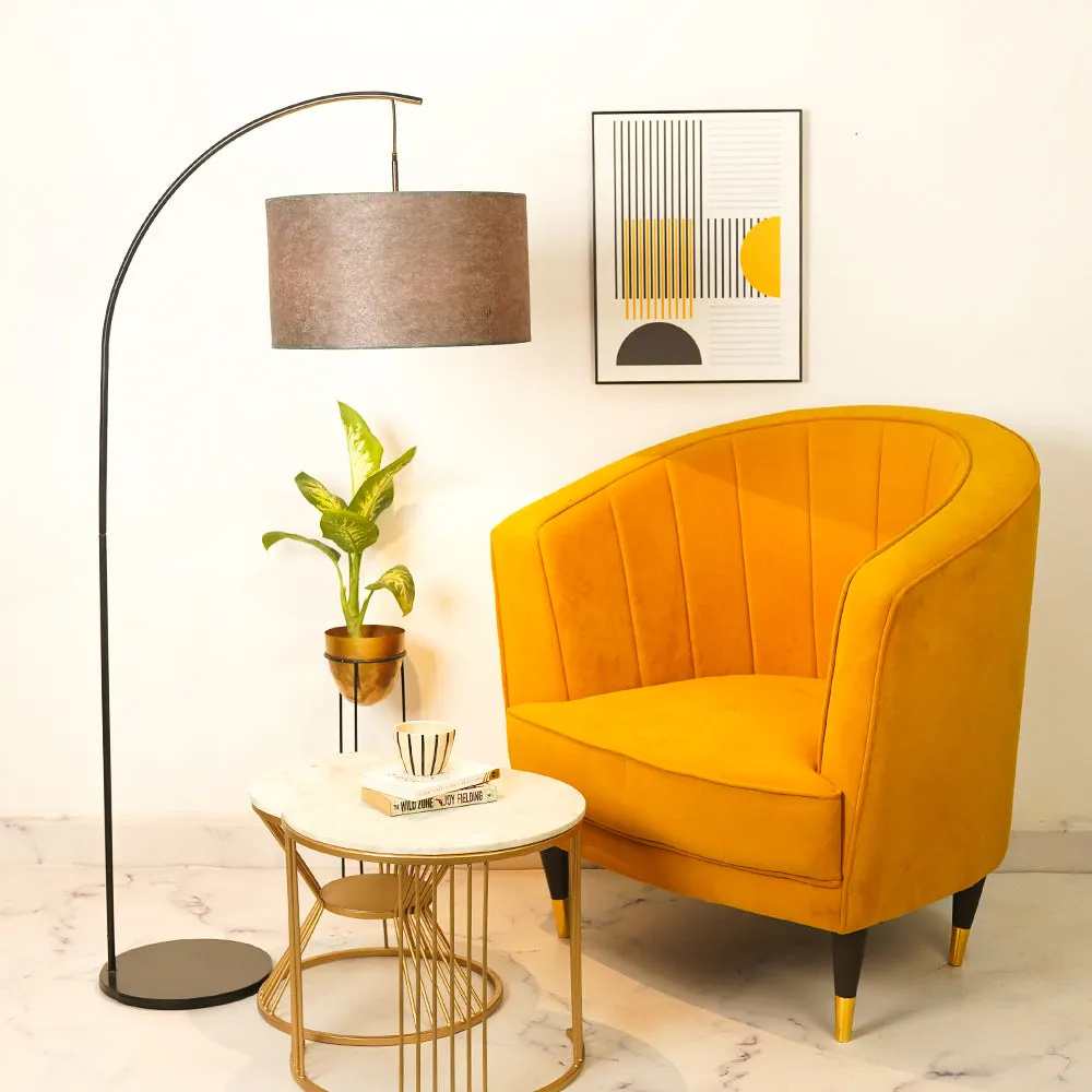 Black Arch Floor Lamp