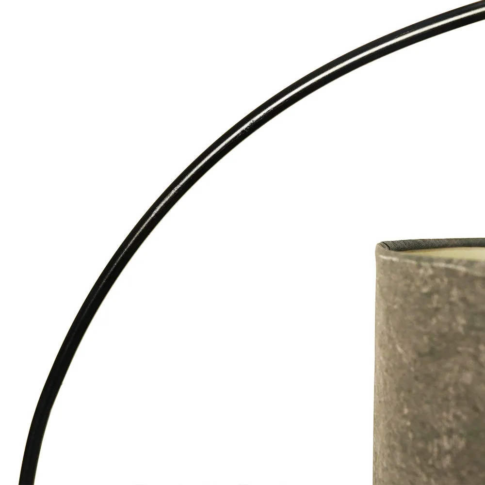 Black Arch Floor Lamp