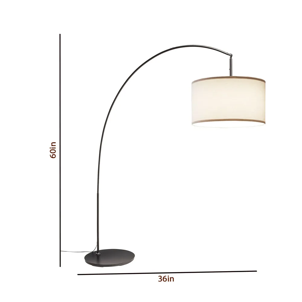 Black Arch Floor Lamp
