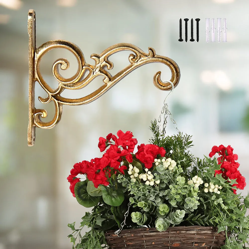 Black Decorative Straight Plant Hanger