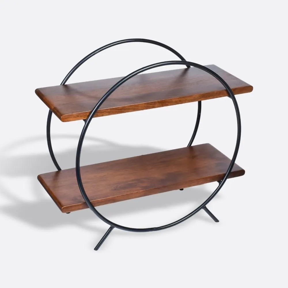 Black Framed Circular Organizer