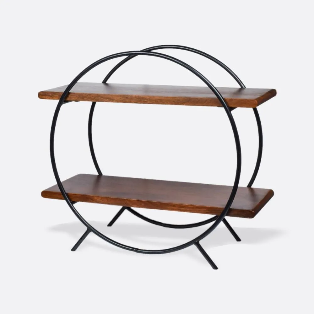Black Framed Circular Organizer