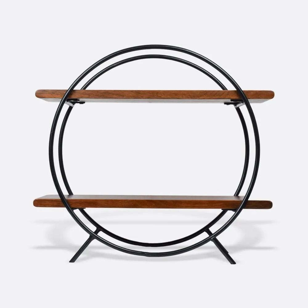 Black Framed Circular Organizer