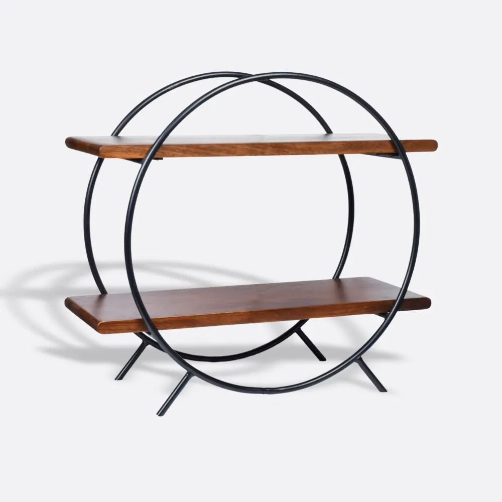 Black Framed Circular Organizer