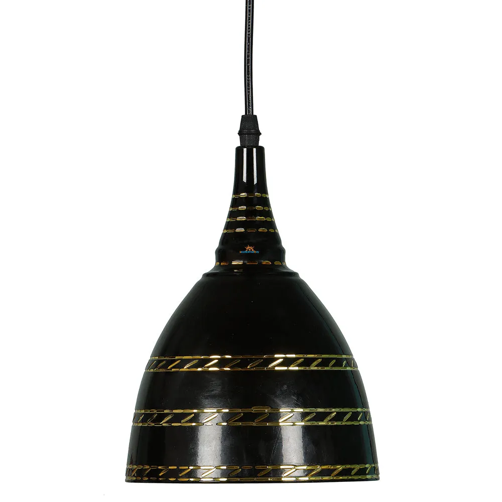 Black Metal Designer Hanging Light for Home Decor