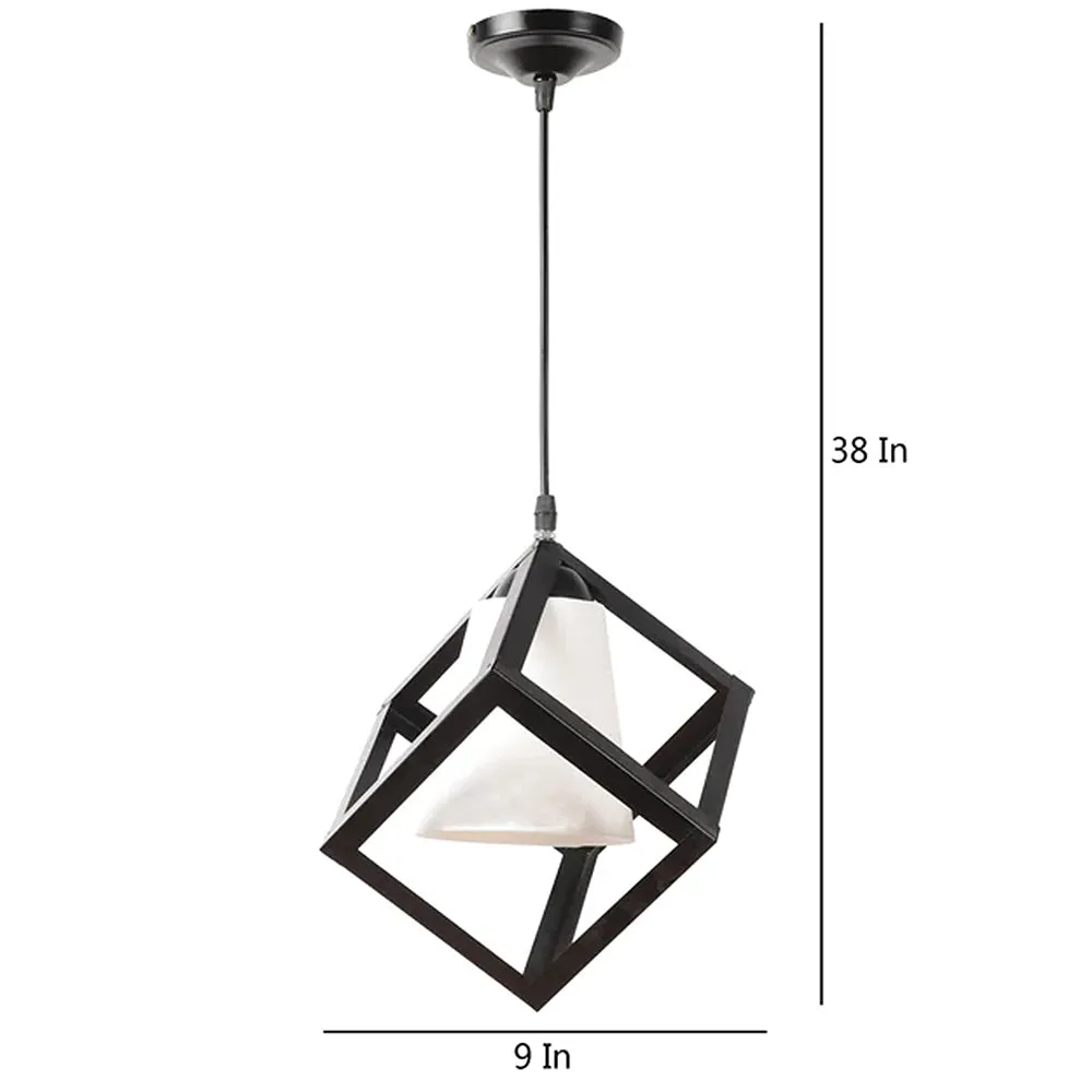 Black & White Designer Cubic Hanging Light