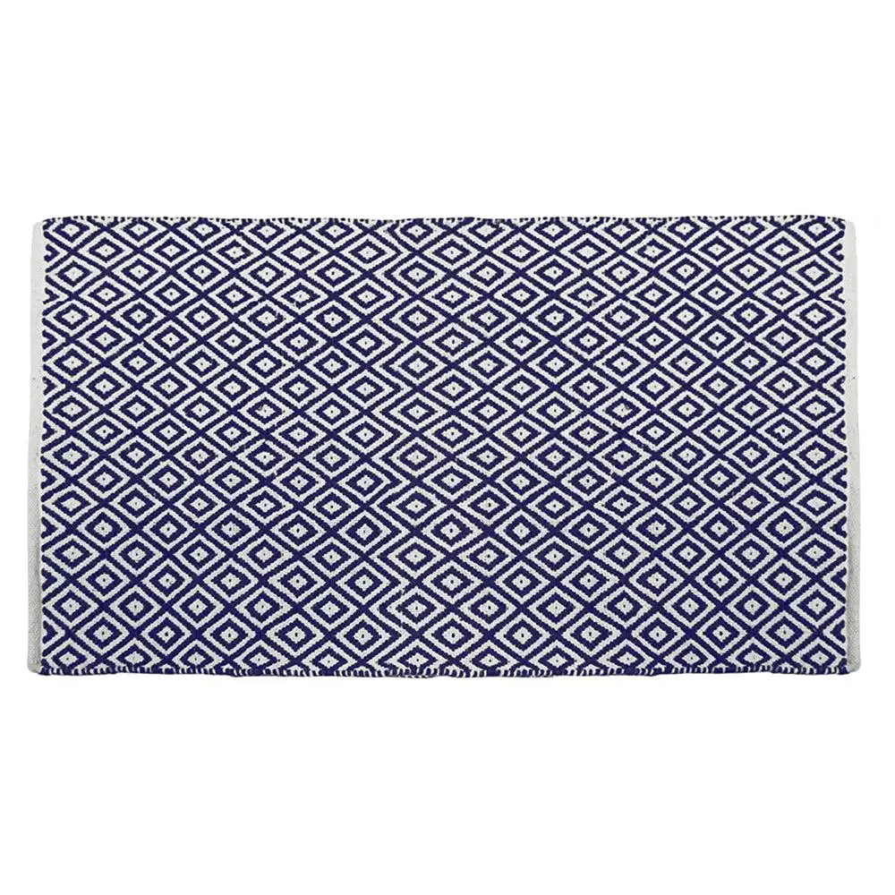 Blue Designer Handwoven Area Rug (70 x 140) cm
