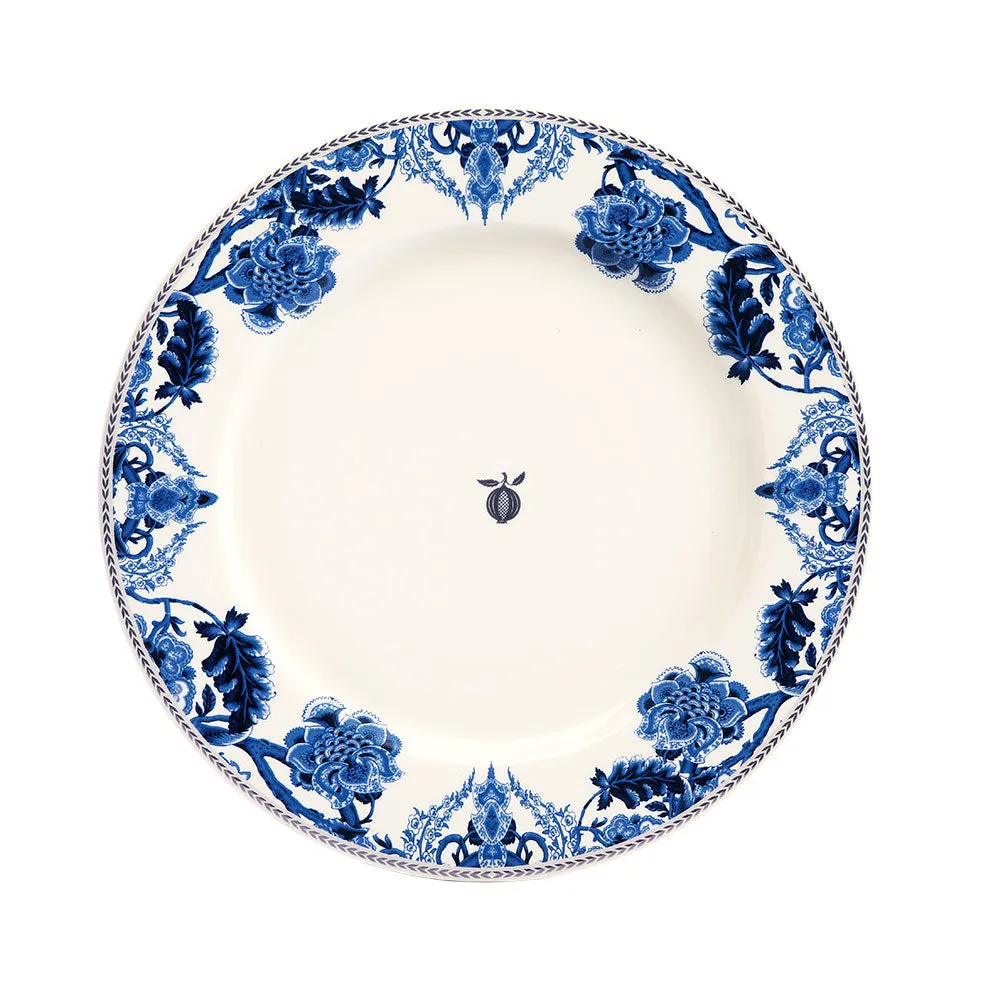 Blue Dreamy Designer Porcelain Dinner Set Of 18