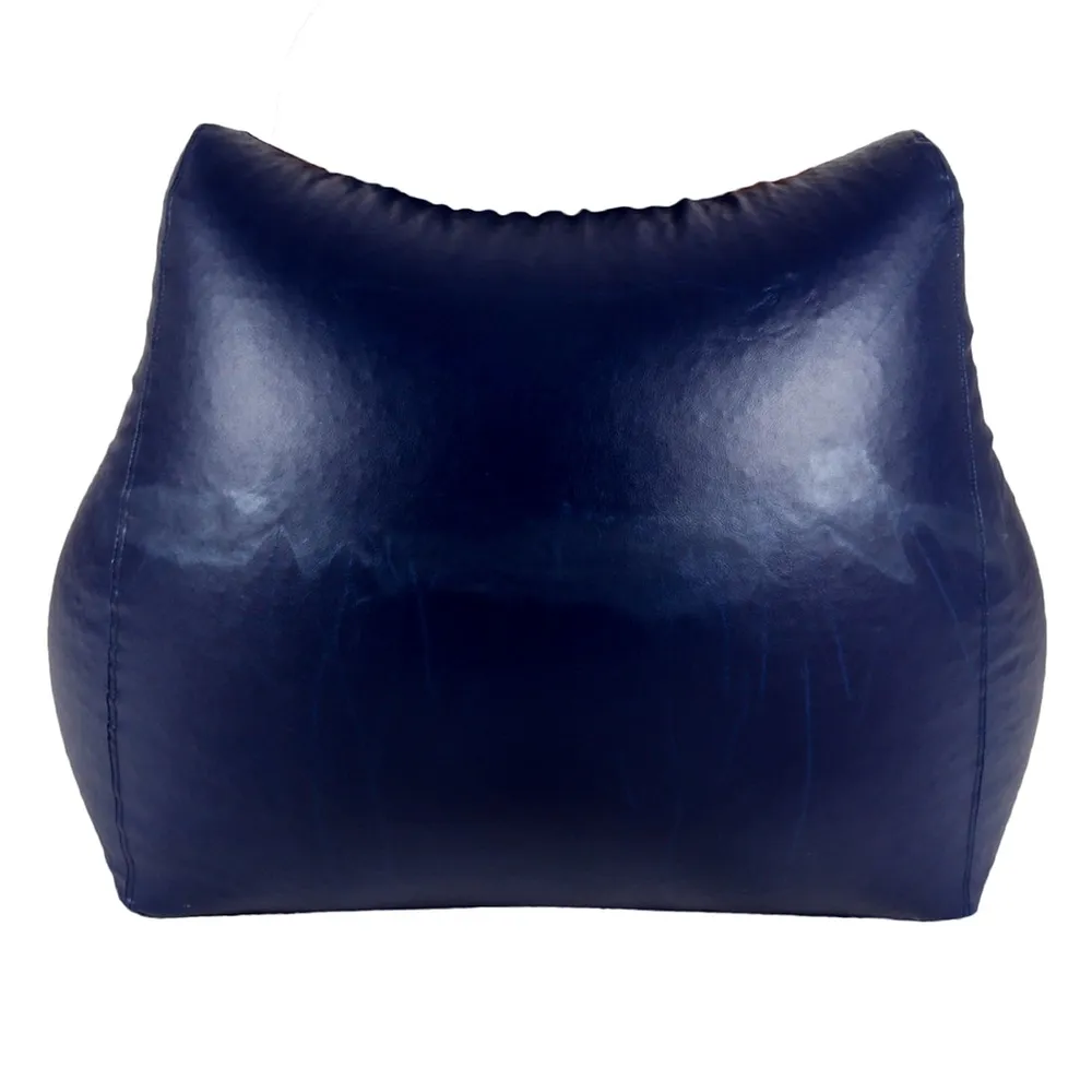 Blue Jumbo Chair Cushiony Armchair Bean Bag Cover