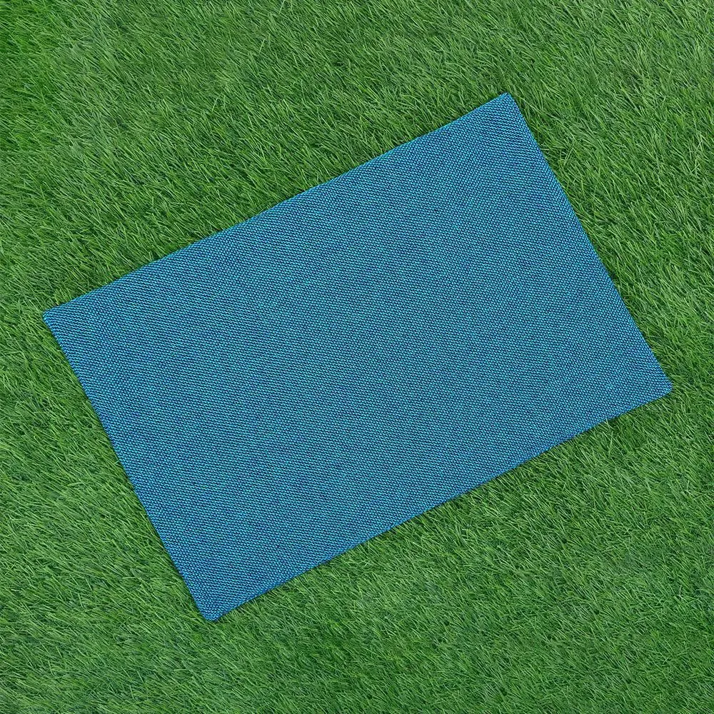 Blue Textured Classic Polyester Placemat Set Of 4