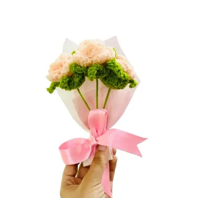 WallMantra Blush Peach Everlasting Roses