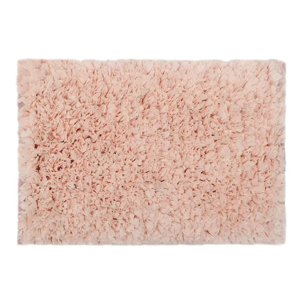 Blush Pink Premium Super Soft Cotton Bathmat (17 x 24) Inches Single Piece
