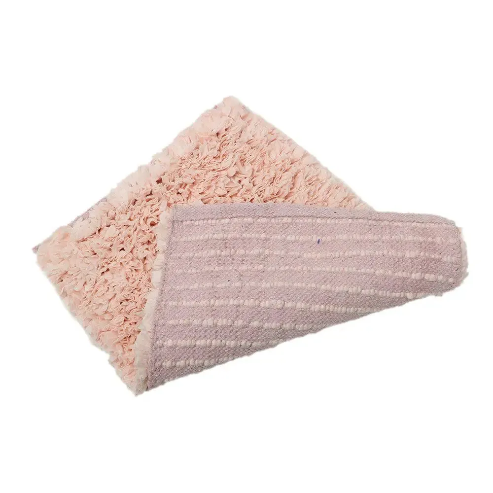 Blush Pink Premium Super Soft Cotton Bathmat (17 x 24) Inches Single Piece