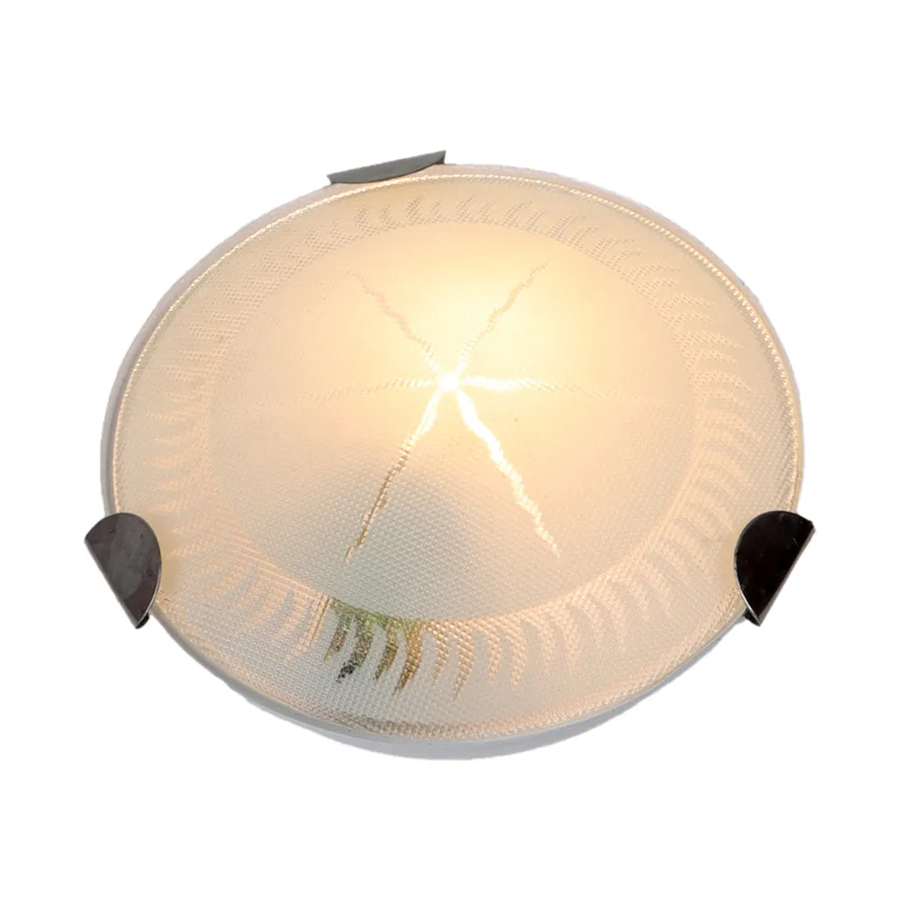 Bordered Circled Warm Designer Mini Flush Mount Light