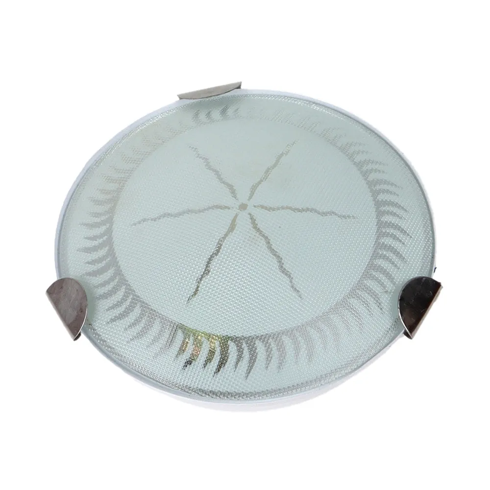 Bordered Circled Warm Designer Mini Flush Mount Light