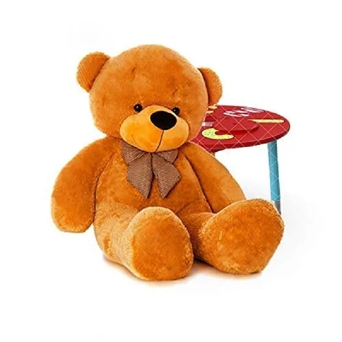 Bow Tie Soft & Premium Brown Big Teddy Bear- Available in Multiple Sizes 2 Ft