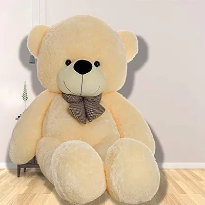 Bow Tie Soft & Premium Butter Big Teddy Bear- Available in Multiple Sizes