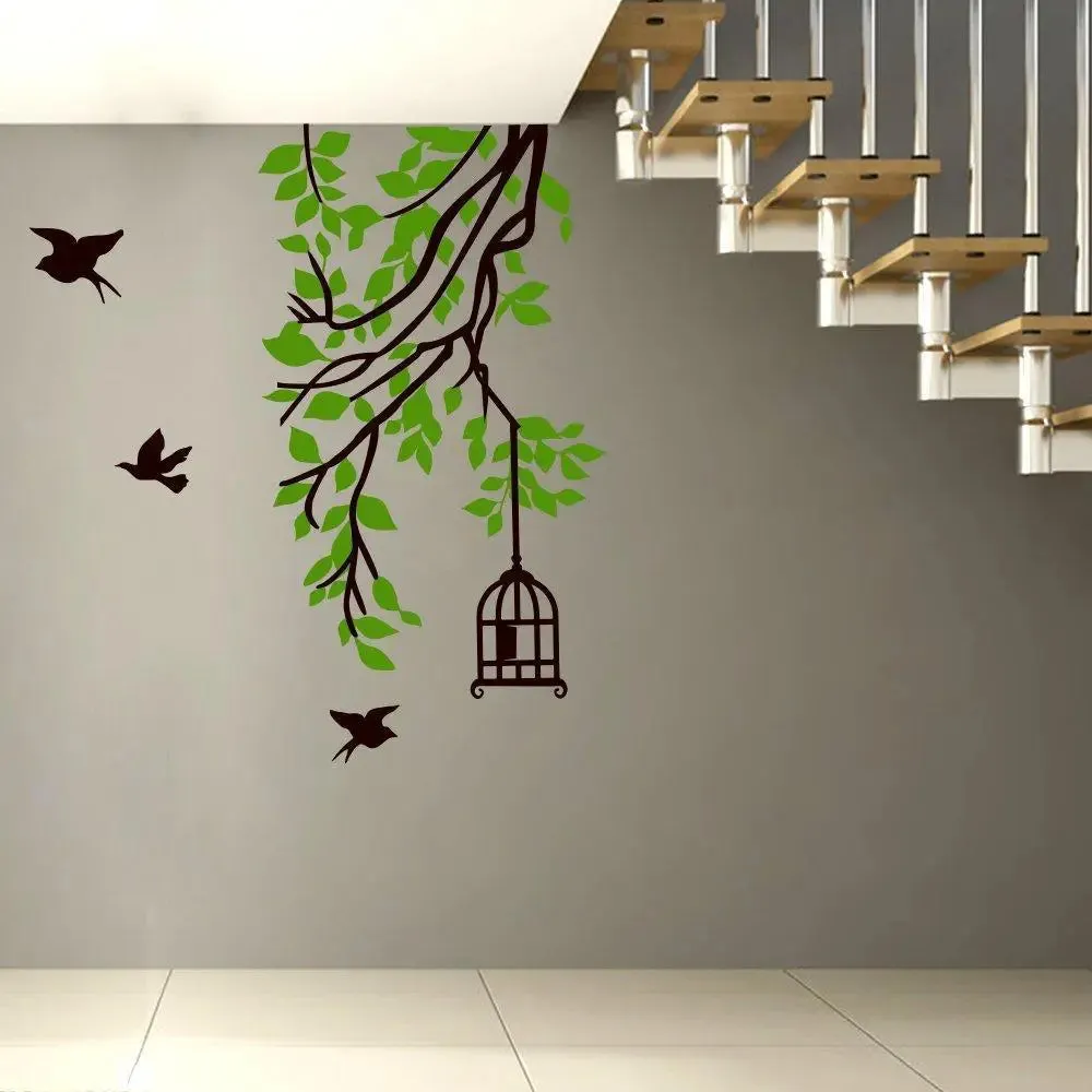 Branch Wall Sticker for Living Room PVC Vinyl  109 cm x 122 cm