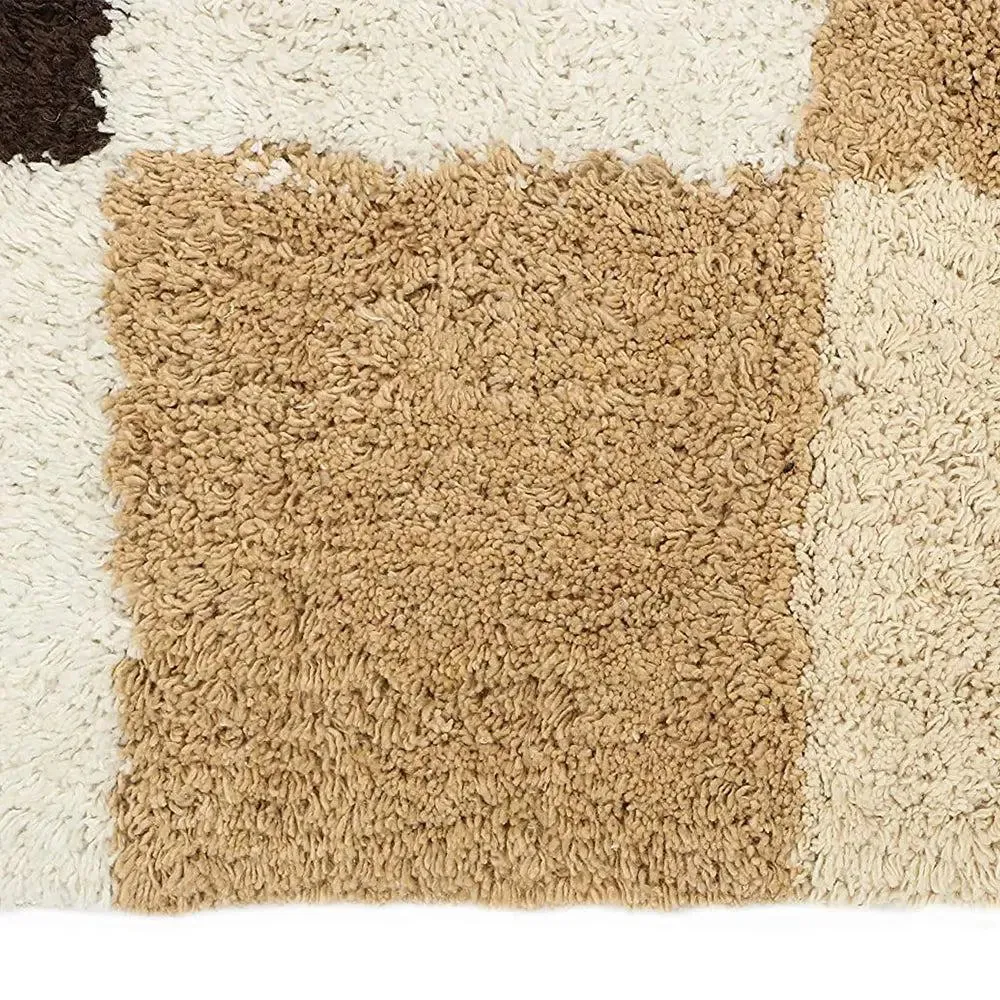 Brown & Beige Boxed Premium Super Soft Cotton Bathmat (50 x 80) cm