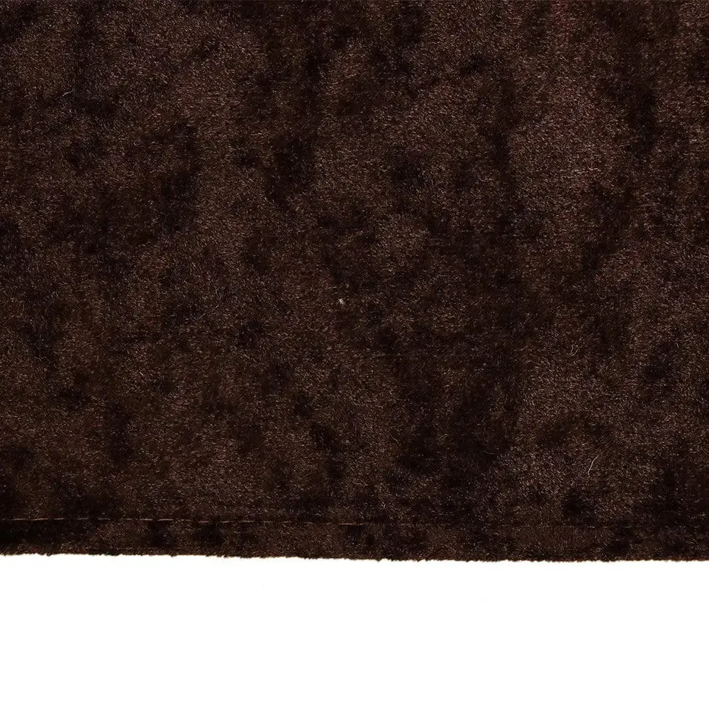 Brown Designed Velvet Table Runner