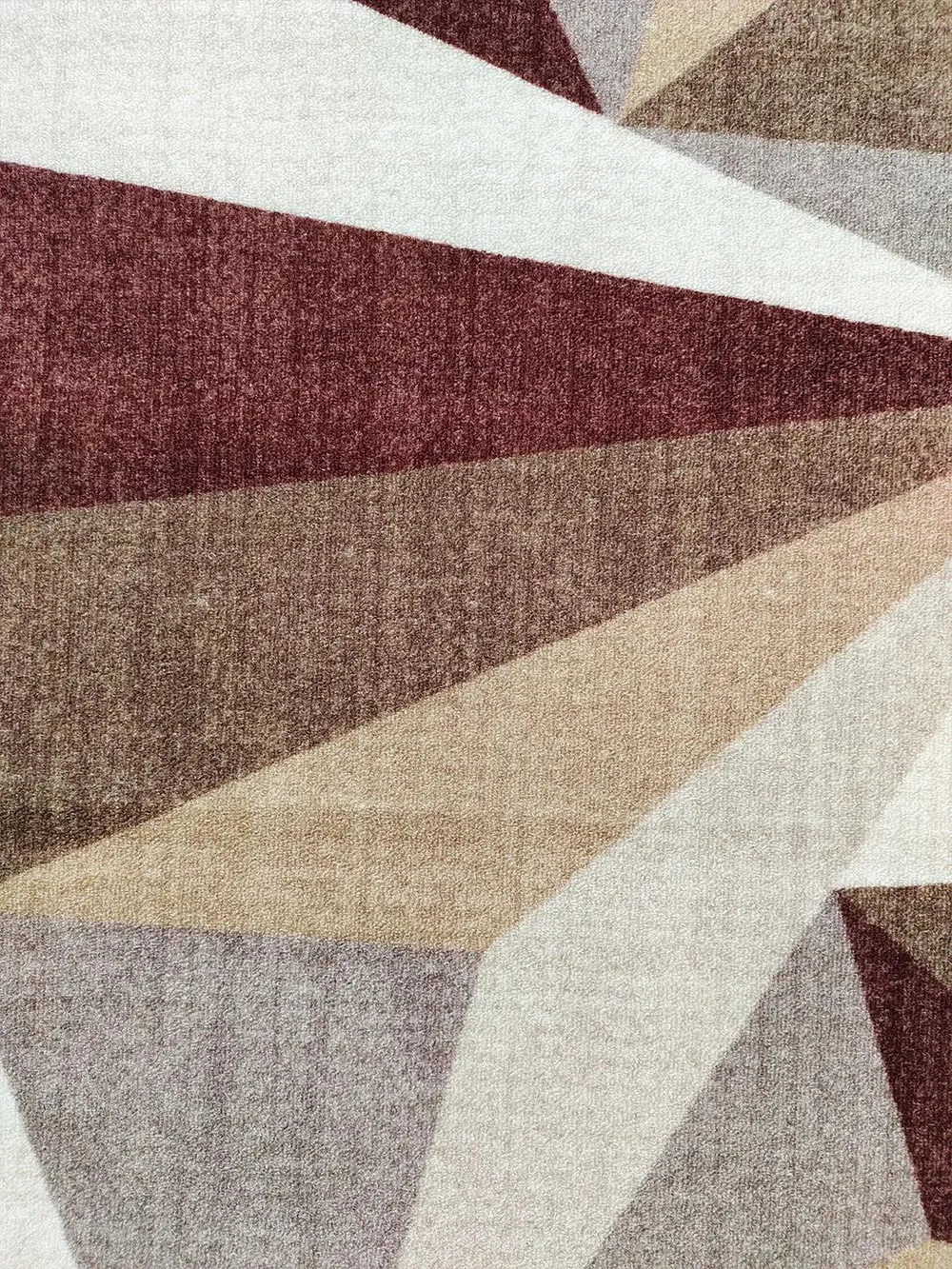 Brown Geometric Printed Premium Area Carpet ( 3 ft x5 ft & 4 ft x 6 ft ) 3X5 ft