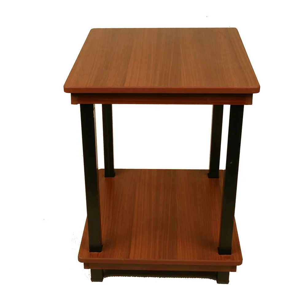 Brown Small Side Table Single Piece