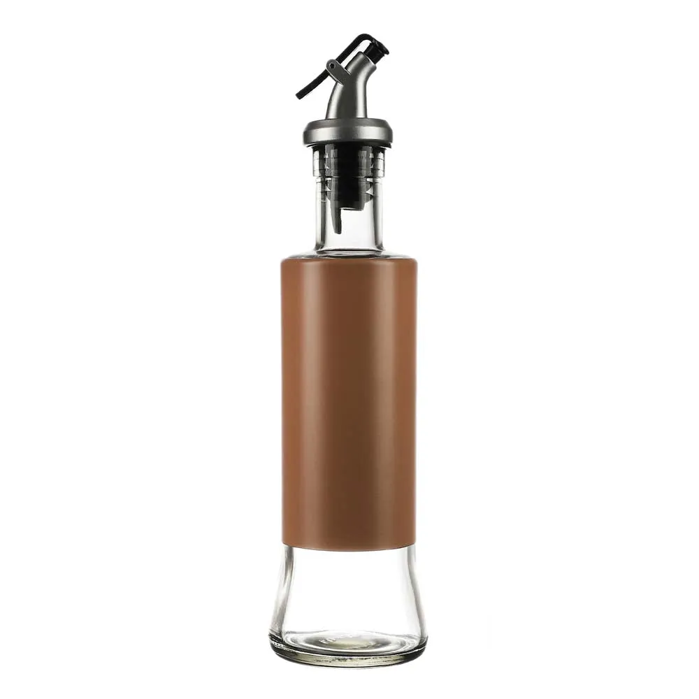 Brown Tough Glass Oil Dispenser 300 ML