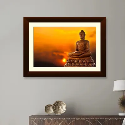 Buddha Framed Wall Painting to Decor your living Area (Standard)