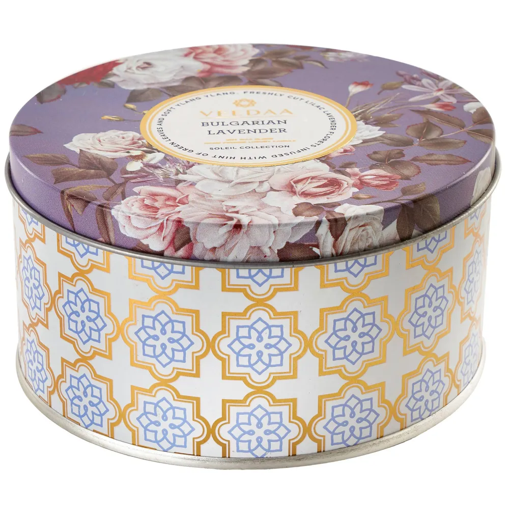 Bulgarian lavender 3 Wick Tin Scented Candle