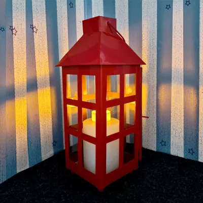 Caged Designer European Lantern