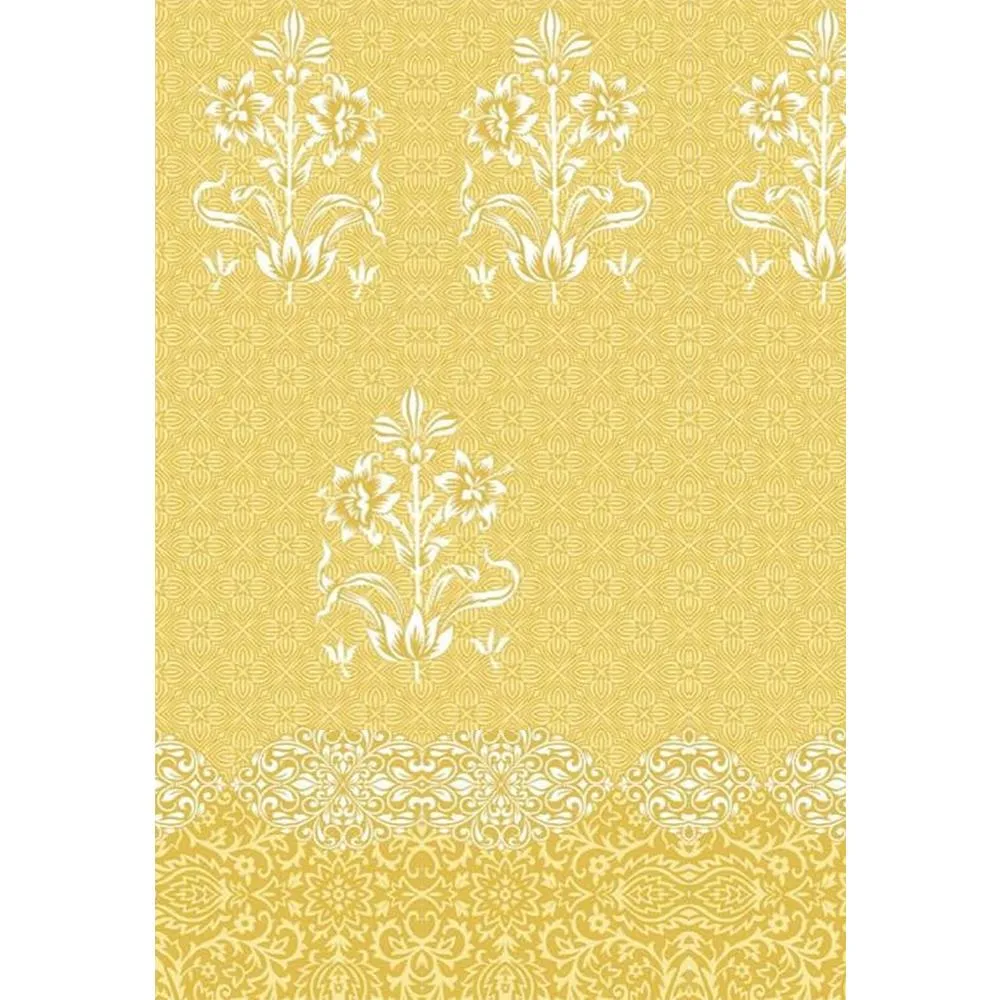 Camellia Floral Cotton Double Bedsheet with Pillow Covers