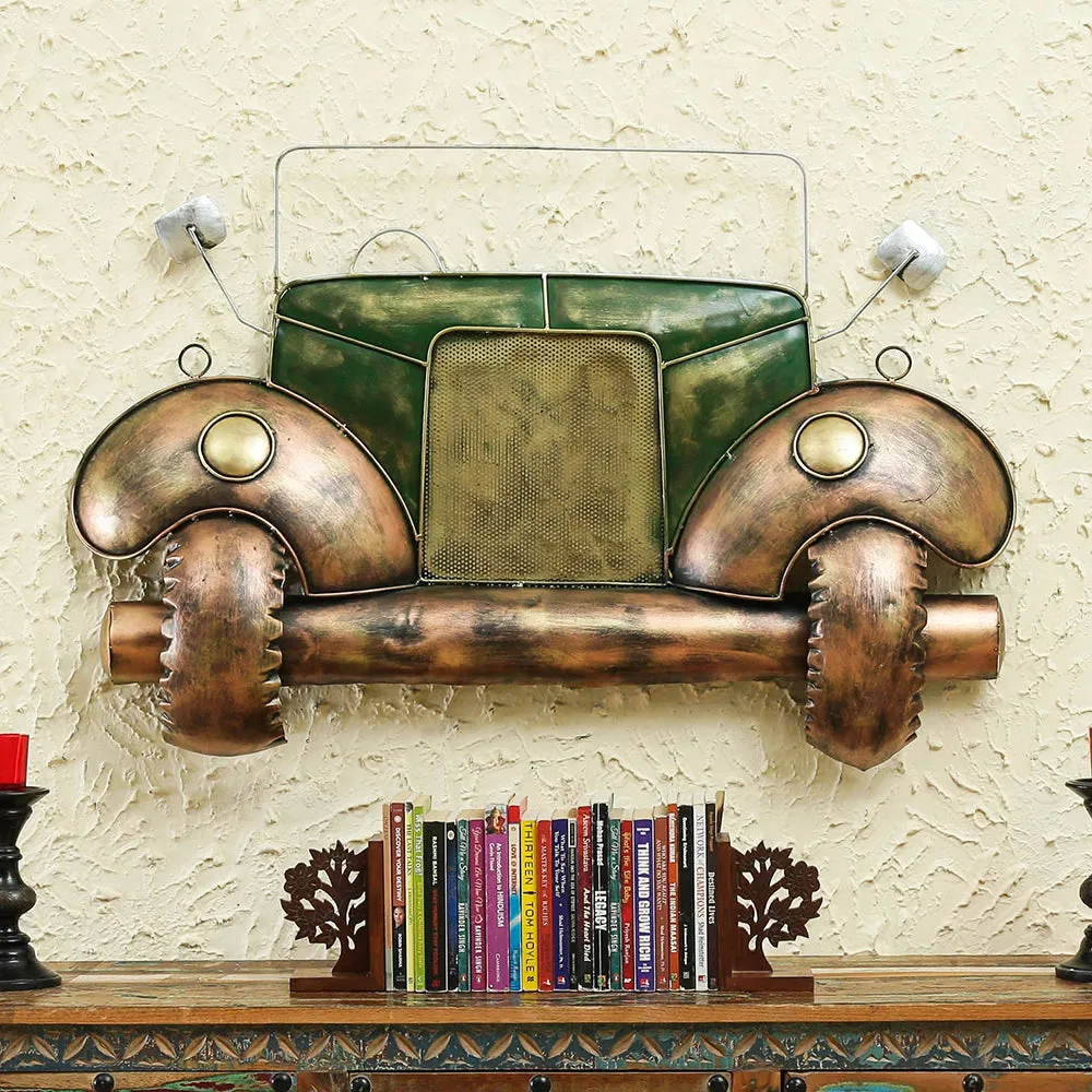 Car Front Inspired Wrought Iron Exclusive Wall Art